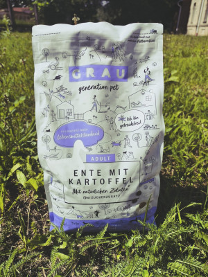 GRAU Ente & Kartoffel - sausā barība suņiem 3kg